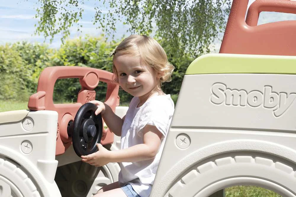 Nuotykių automobilis su čiuožykla Smoby Life