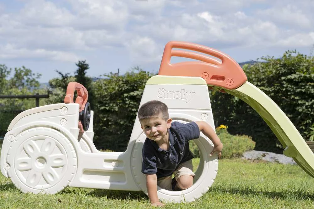 Nuotykių automobilis su čiuožykla Smoby Life