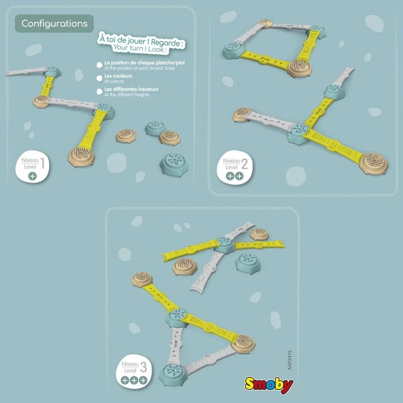 Smoby Sensorinis pusiausvyros takas "Adventure Balance Course"