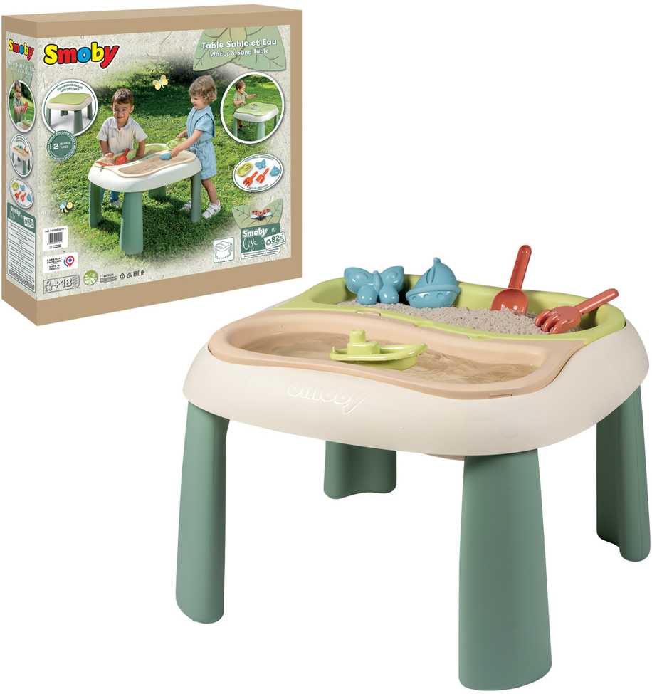 Smoby Smėlio ir Vandens Žaidimų Stalas