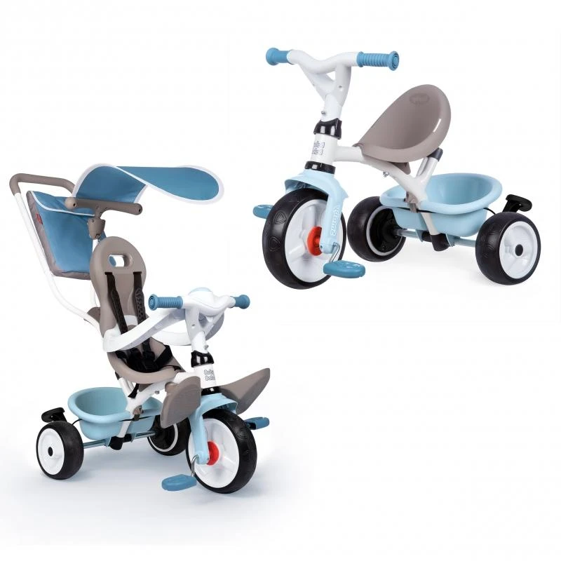 Triratukas Smoby Baby Balade mėlynas