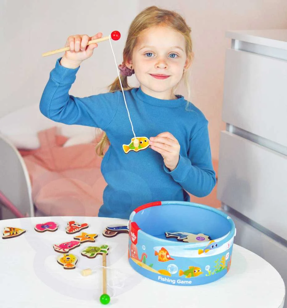 Tooky Toys Medinis žaidimas Žvejyba TOOKY TOY
