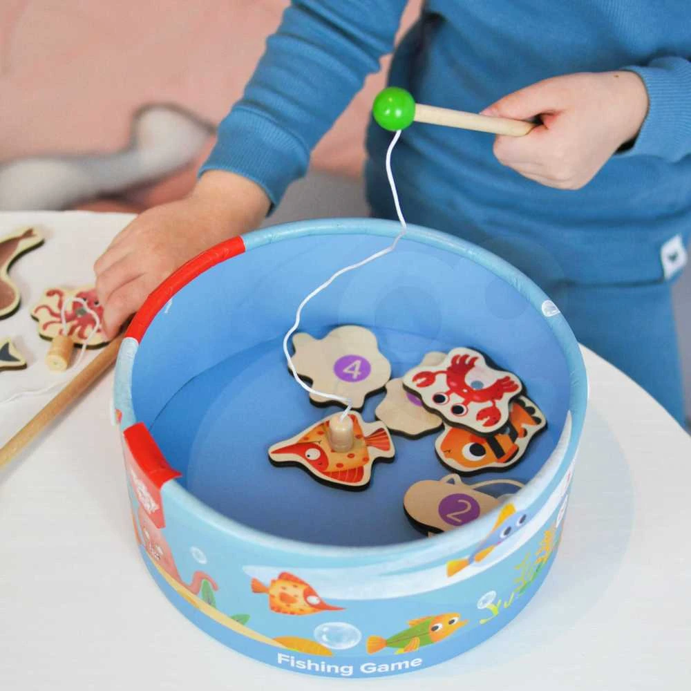 Tooky Toys Medinis žaidimas Žvejyba TOOKY TOY