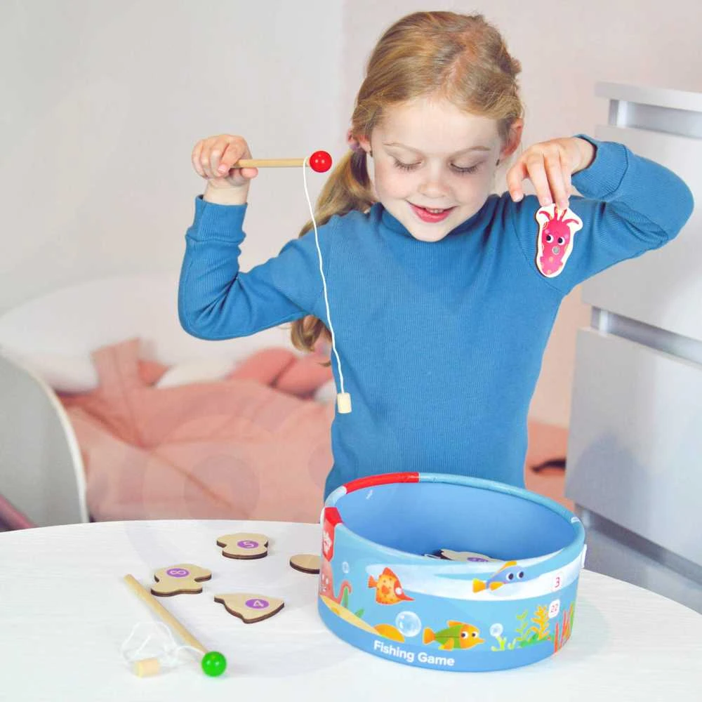 Tooky Toys Medinis žaidimas Žvejyba TOOKY TOY