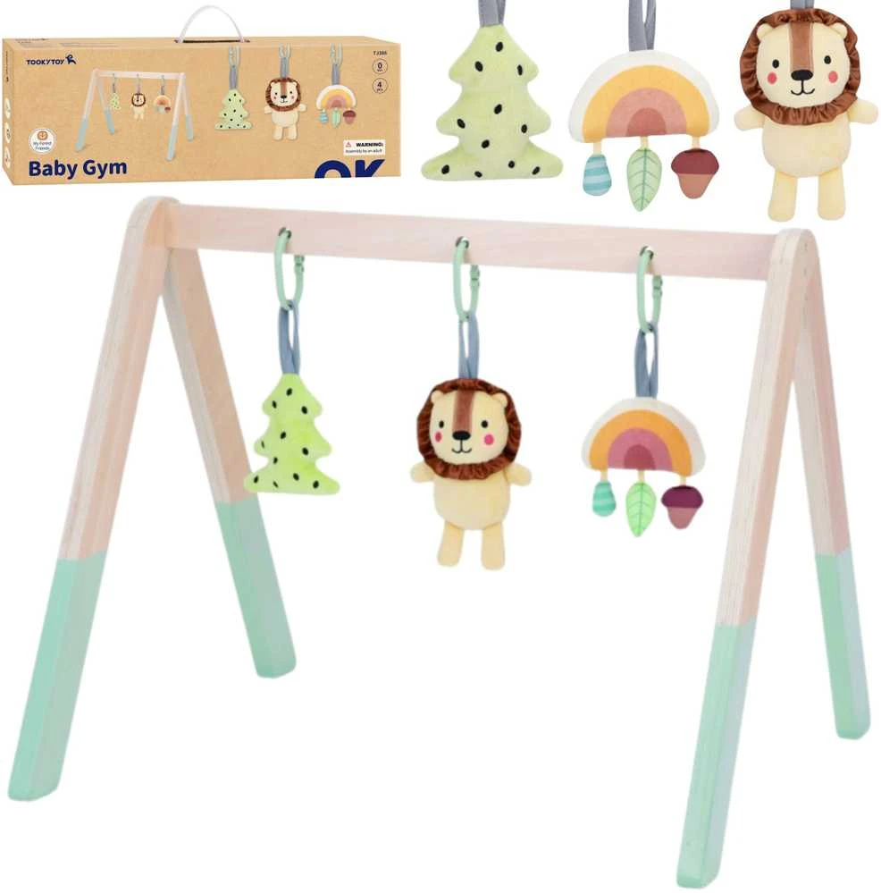 Tooky Toys Lavinamasis stovas kūdikiams Tooky Toy Baby Gym