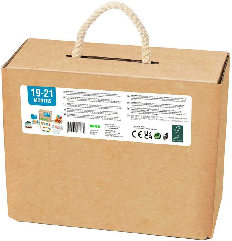 Tooky Toys TOOKY TOY edukacinė dėžutė XXL Montessori