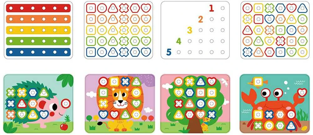 Tooky Toys „Takey Toy“ daugiafunkcinių lentelių nustatytas rinkinys