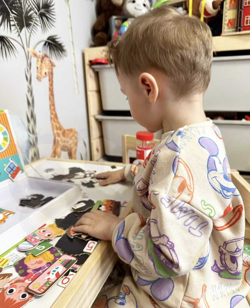 Tooky Toys Tooky Toy Medinis Puzzlių Komplektas su Magnetine Dėžute