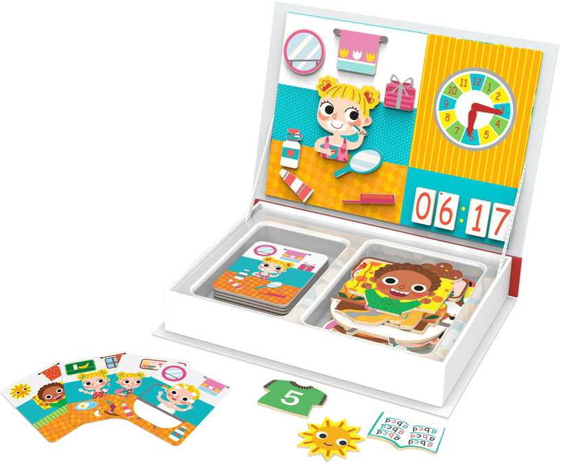 Tooky Toys Tooky Toy Medinis Puzzlių Komplektas su Magnetine Dėžute
