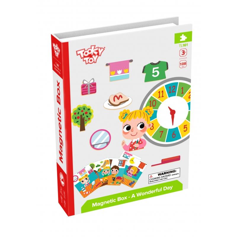 Tooky Toys Tooky Toy Medinis Puzzlių Komplektas su Magnetine Dėžute