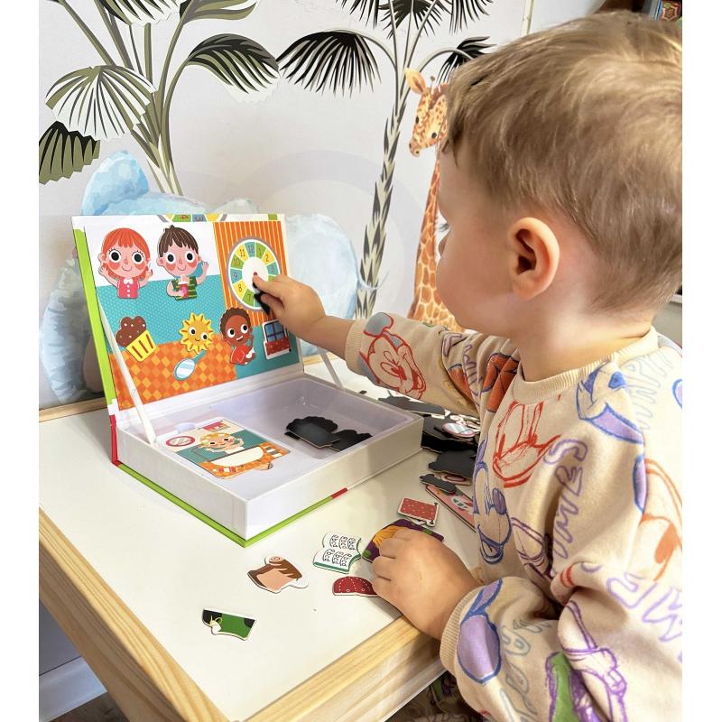Tooky Toys Tooky Toy Medinis Puzzlių Komplektas su Magnetine Dėžute