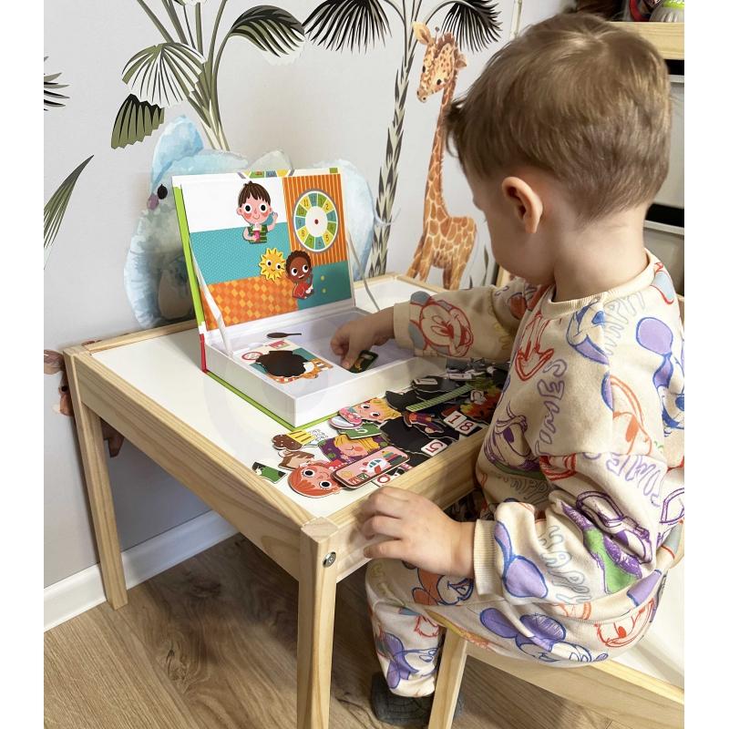 Tooky Toys Tooky Toy Medinis Puzzlių Komplektas su Magnetine Dėžute
