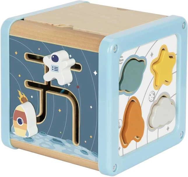 Tooky Toys Medinis veiklos kubas TOOKY TOY Cosmos