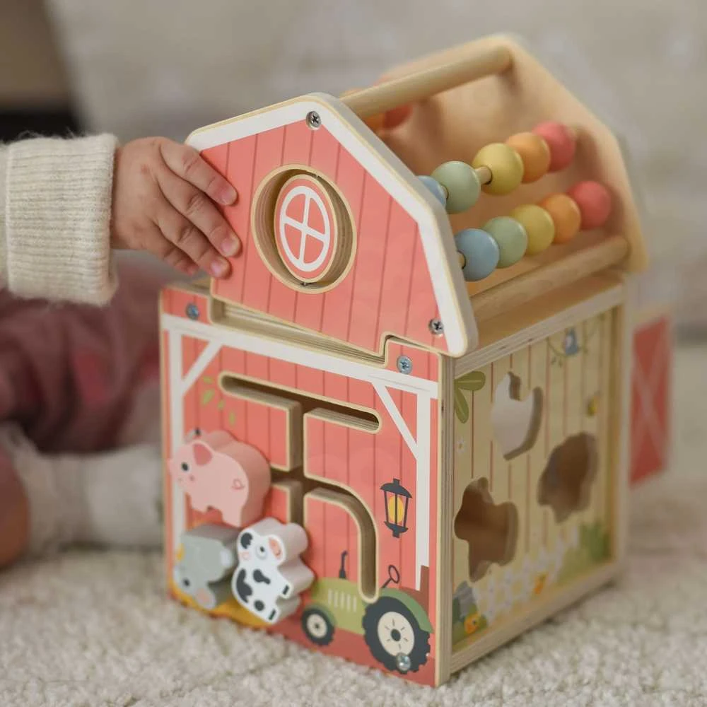 Tooky Toys Medinė TOOKY TOY veiklos stotelė