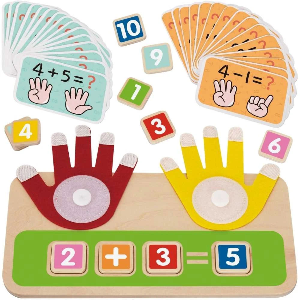 Tooky Toys Medinė matematikos mokymosi priemonė Tooky Toy