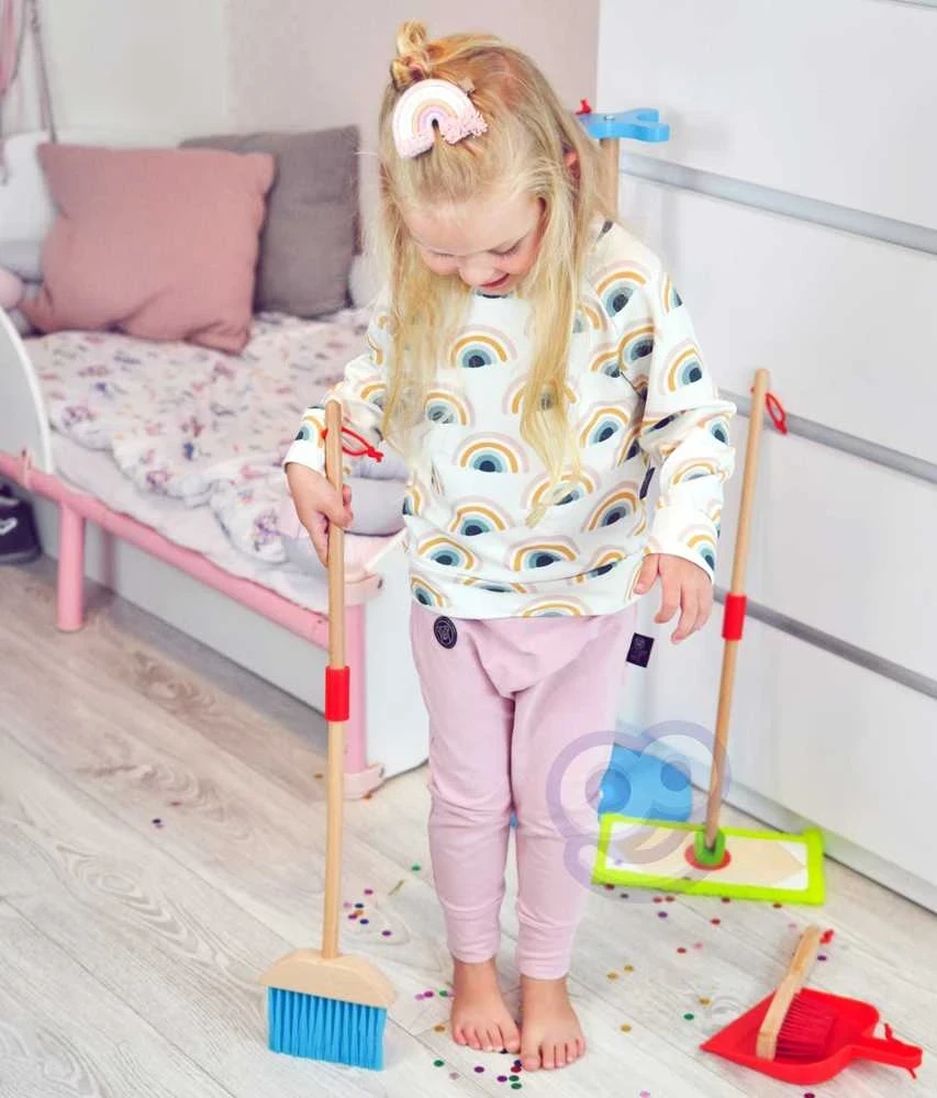 Tooky Toys TOOKY TOY Medžio valymo rinkinys vaikams 6 vnt.