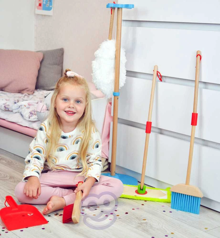 Tooky Toys TOOKY TOY Medžio valymo rinkinys vaikams 6 vnt.