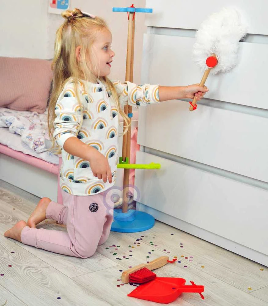 Tooky Toys TOOKY TOY Medžio valymo rinkinys vaikams 6 vnt.