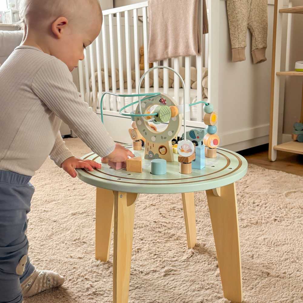 Tooky Toys Medinis Montessori veiklos stalas TOOKY TOY