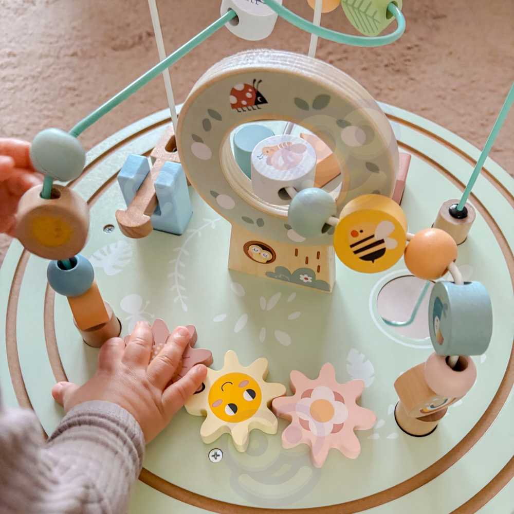 Tooky Toys Medinis Montessori veiklos stalas TOOKY TOY