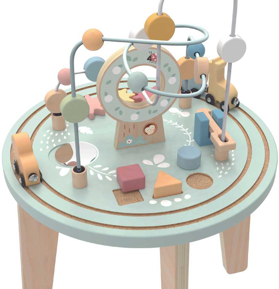 Tooky Toys Medinis Montessori veiklos stalas TOOKY TOY