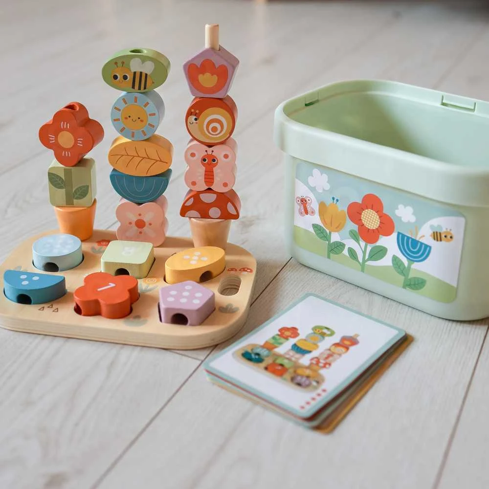 Tooky Toys Medinis edukacinis rinkinys Magija Sode 5in1 TOOKY TOY Montessori