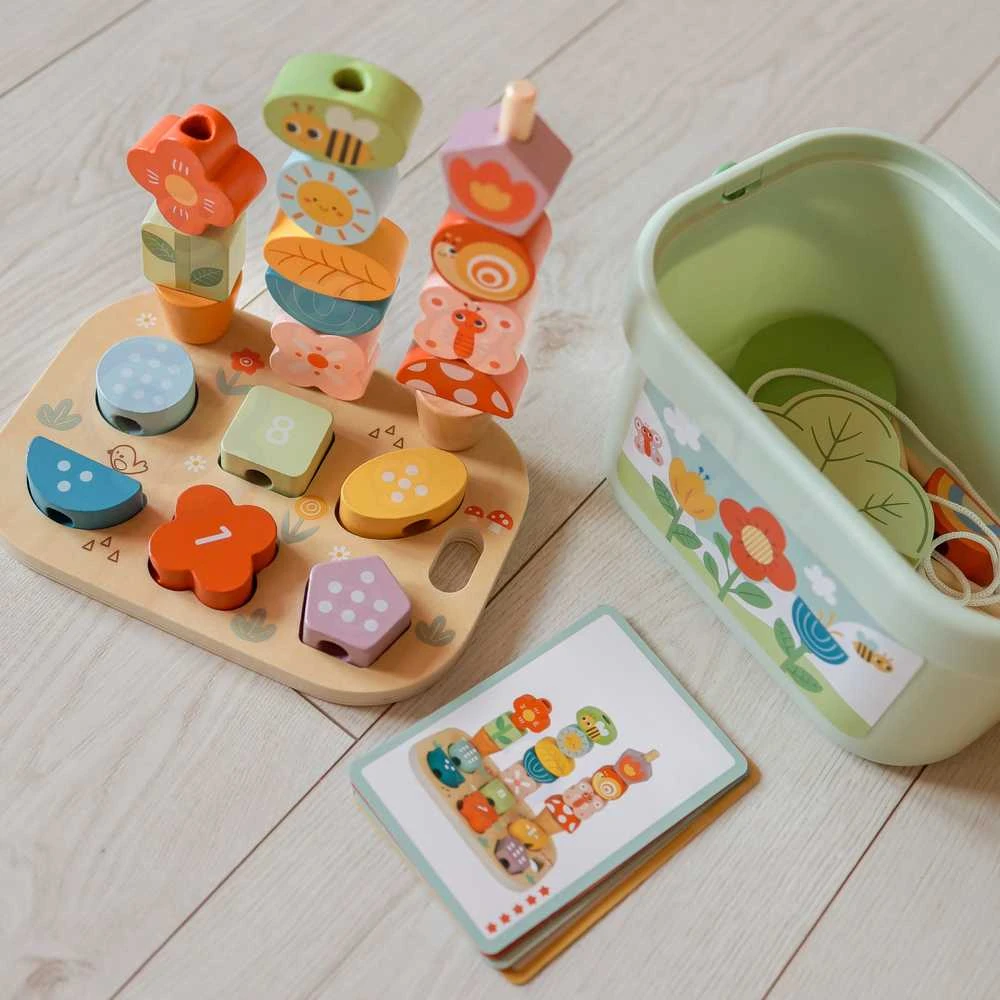 Tooky Toys Medinis edukacinis rinkinys Magija Sode 5in1 TOOKY TOY Montessori