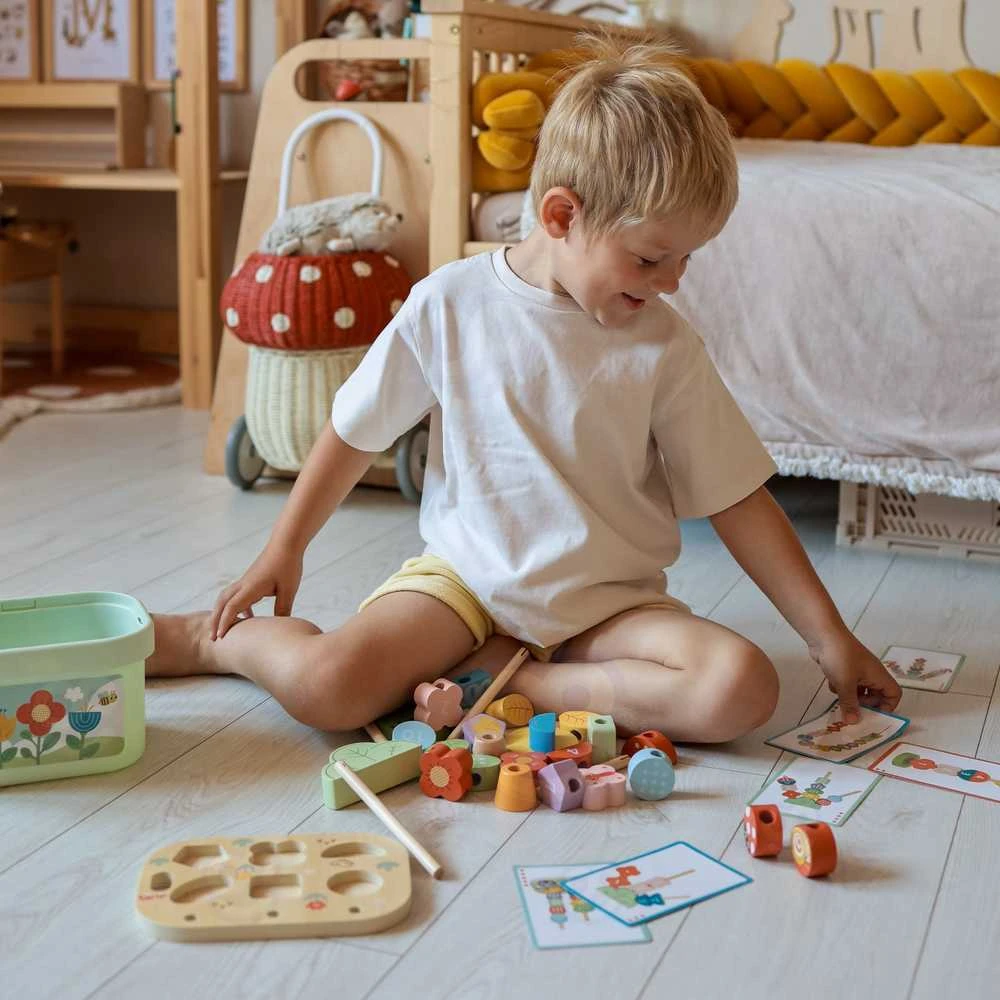 Tooky Toys Medinis edukacinis rinkinys Magija Sode 5in1 TOOKY TOY Montessori