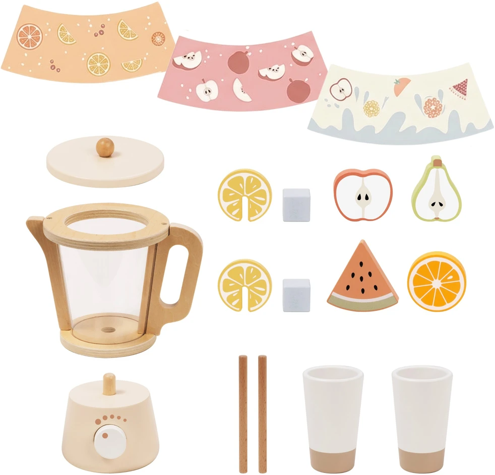 Tooky Toys TOOKY TOY virtuvinis trintuvas su priedais 18 dalių