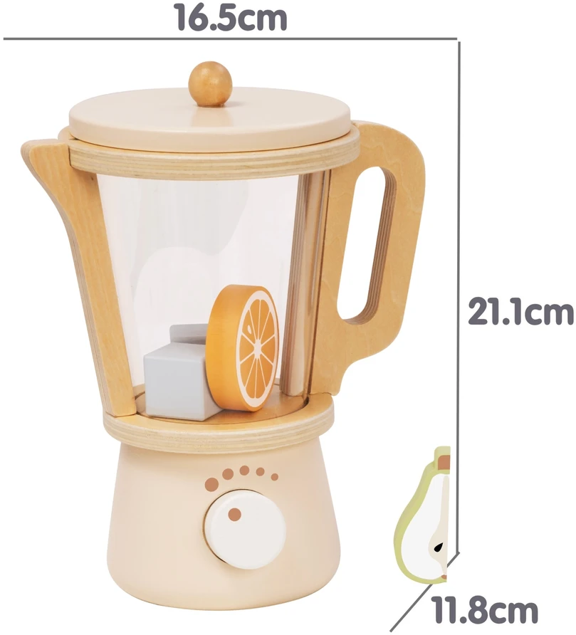 Tooky Toys TOOKY TOY virtuvinis trintuvas su priedais 18 dalių