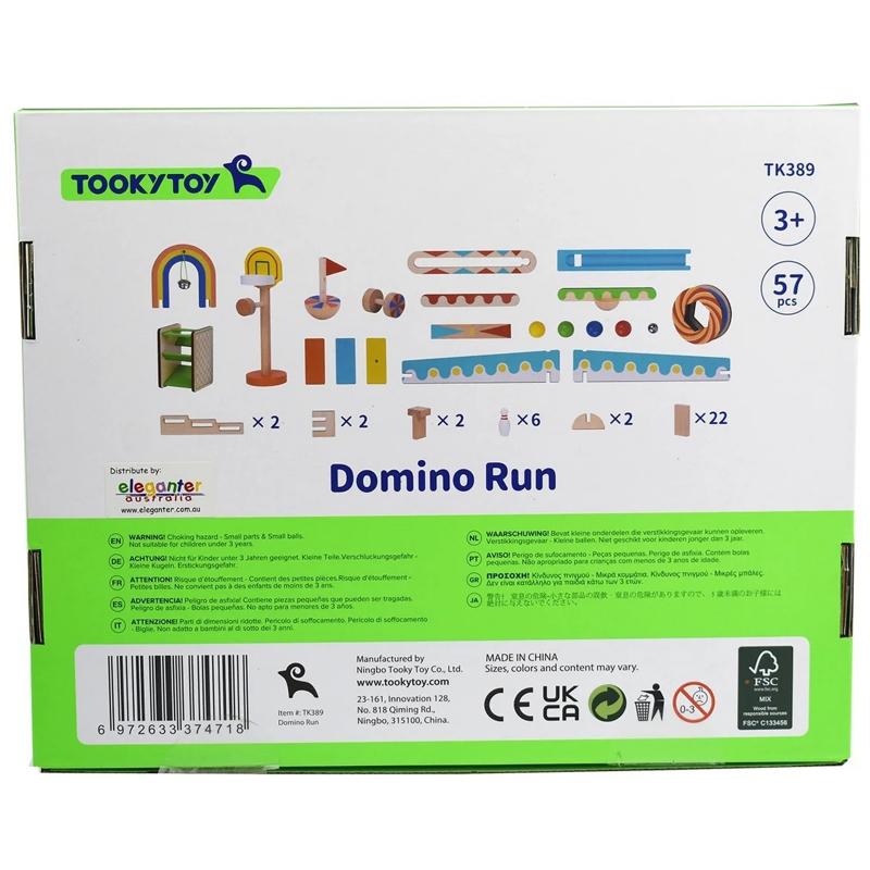 Tooky Toys „Domino Piake“ pastato žaislų blokai