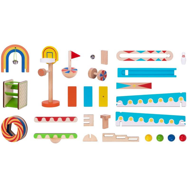 Tooky Toys „Domino Piake“ pastato žaislų blokai