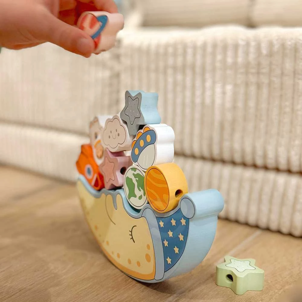Tooky Toys Tooky Toy Balansavimo Žaidimas Miegantis Mėnulis