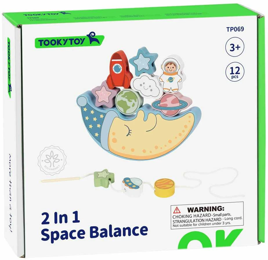 Tooky Toys Tooky Toy Balansavimo Žaidimas Miegantis Mėnulis
