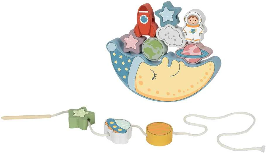 Tooky Toys Tooky Toy Balansavimo Žaidimas Miegantis Mėnulis