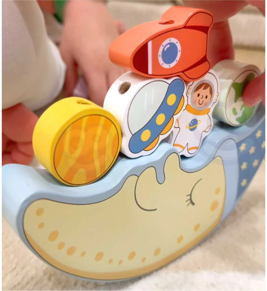 Tooky Toys Tooky Toy Balansavimo Žaidimas Miegantis Mėnulis