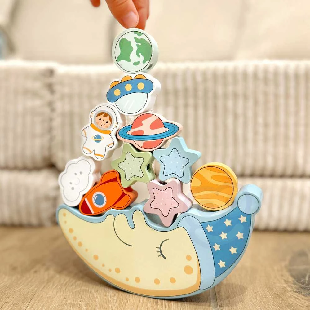 Tooky Toys Tooky Toy Balansavimo Žaidimas Miegantis Mėnulis