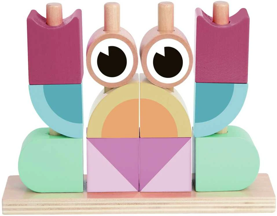 Tooky Toys TOOKY TOY medinė krabuko dėlionė