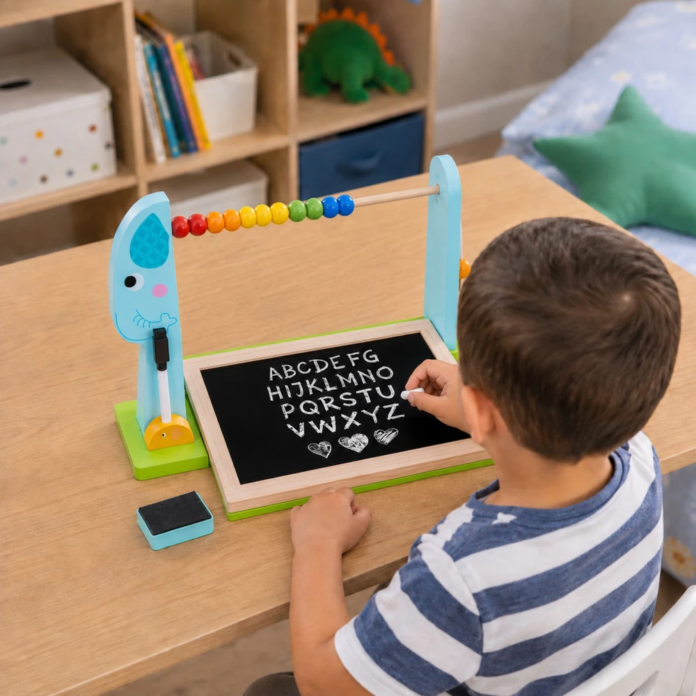 Tooky Toys TOOKY TOY Edukacinė lenta su magnetiniais elementais