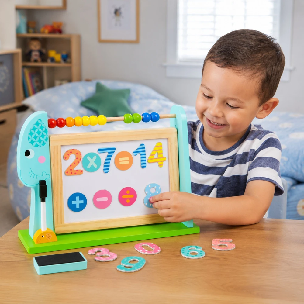 Tooky Toys TOOKY TOY Edukacinė lenta su magnetiniais elementais