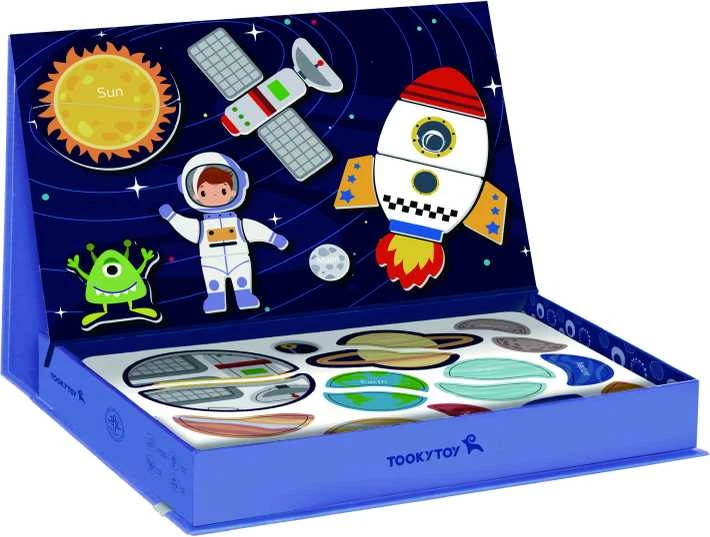 Tooky Toys Magnetinė dėlionė Tooky Toy Kosmosas