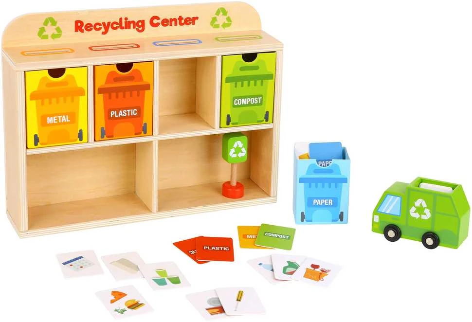 Tooky Toys Tooky Toy Švietimo Žaislas Dėl Atliekų Rūšiavimo