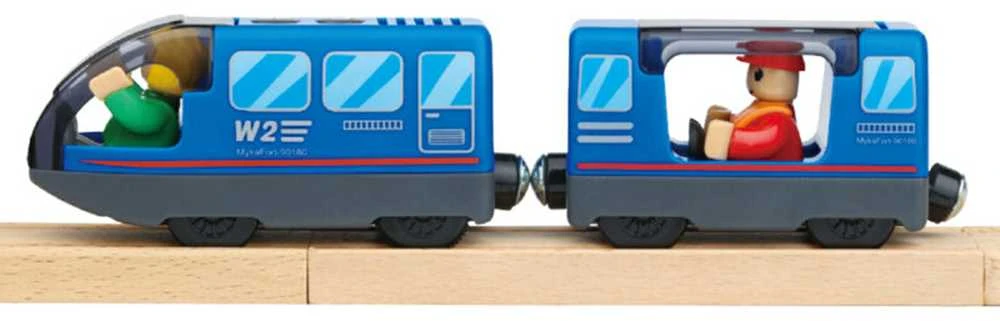 Tooky Toys Paimta žaislinė medinė eilės gaisro stažuotės greitosios pagalbos automobiliu 70 EL.
