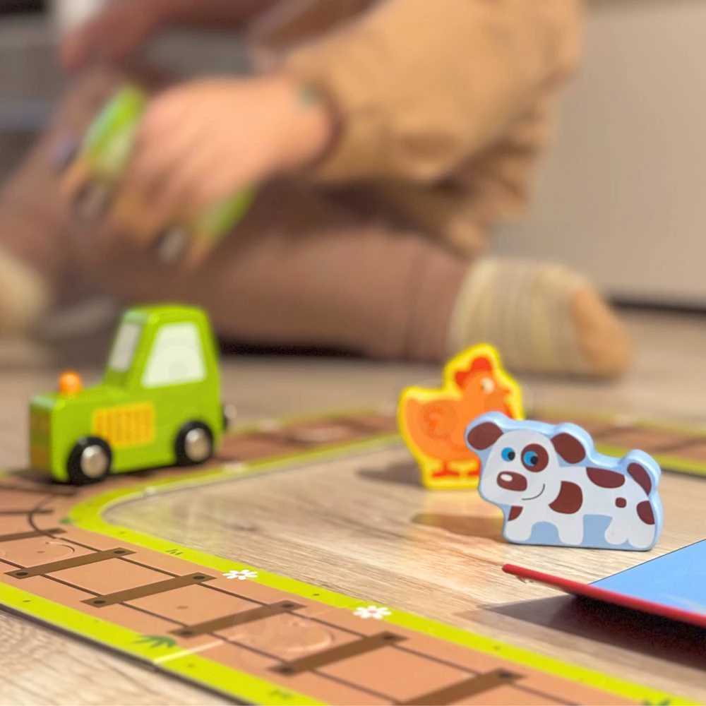 Tooky Toys TOOKY TOY Medinė Ūkis su lagaminu 35 dalys
