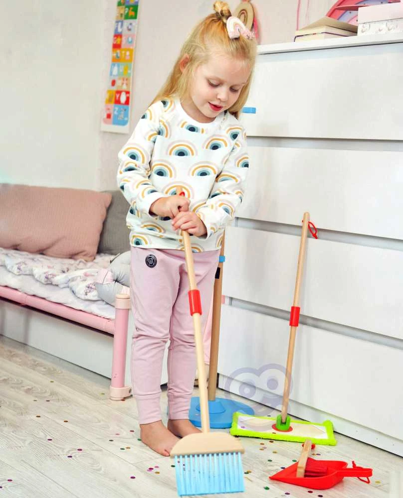 Tooky Toys TOOKY TOY Medžio valymo rinkinys vaikams 6 vnt.