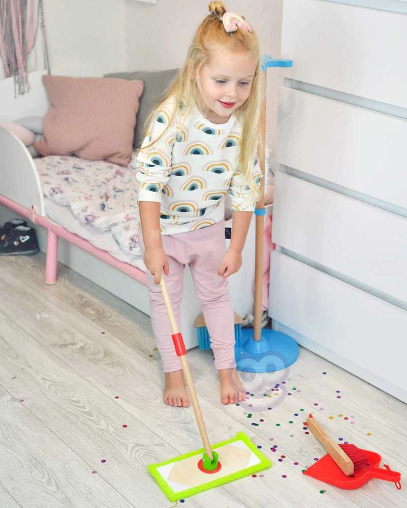 Tooky Toys TOOKY TOY Medžio valymo rinkinys vaikams 6 vnt.