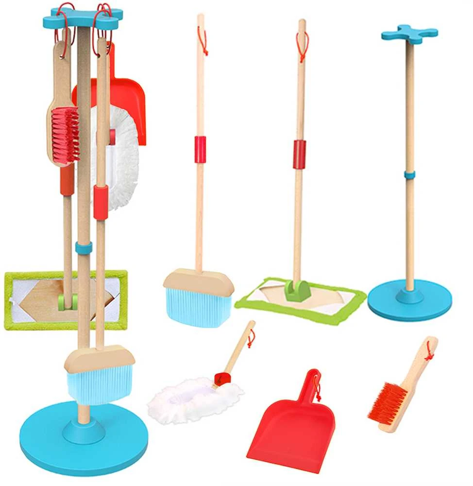 Tooky Toys TOOKY TOY Medžio valymo rinkinys vaikams 6 vnt.