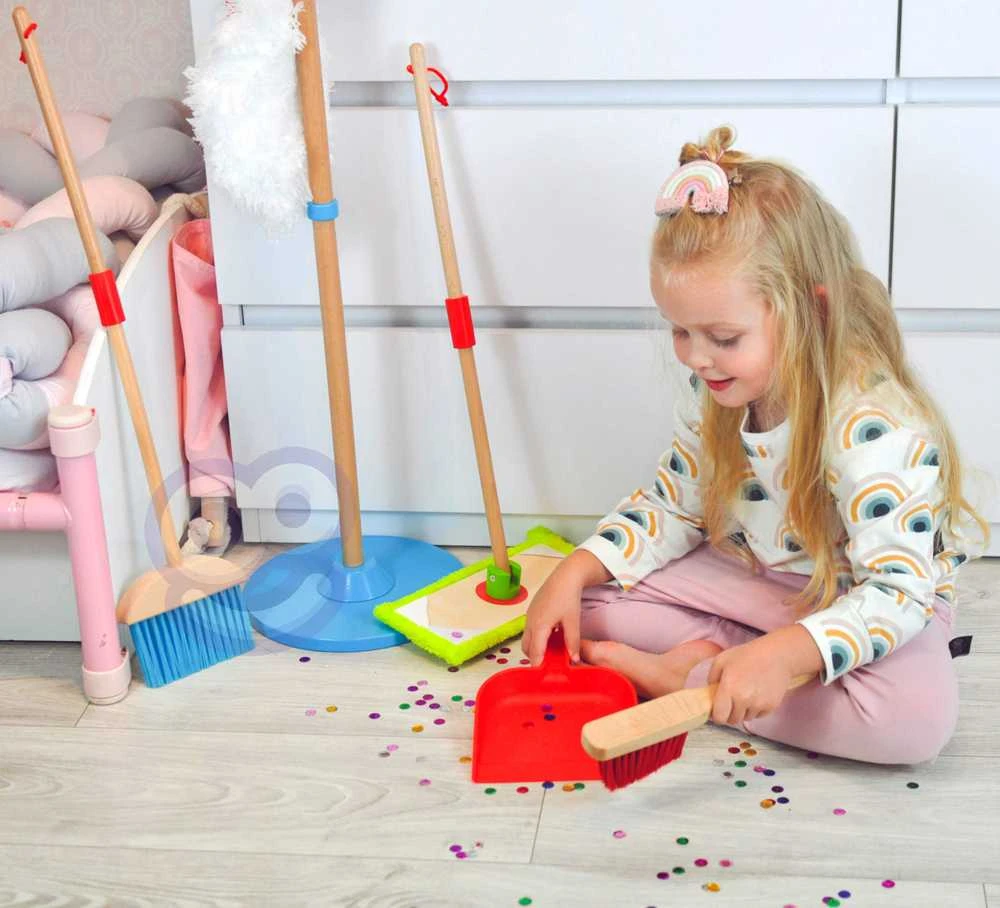 Tooky Toys TOOKY TOY Medžio valymo rinkinys vaikams 6 vnt.