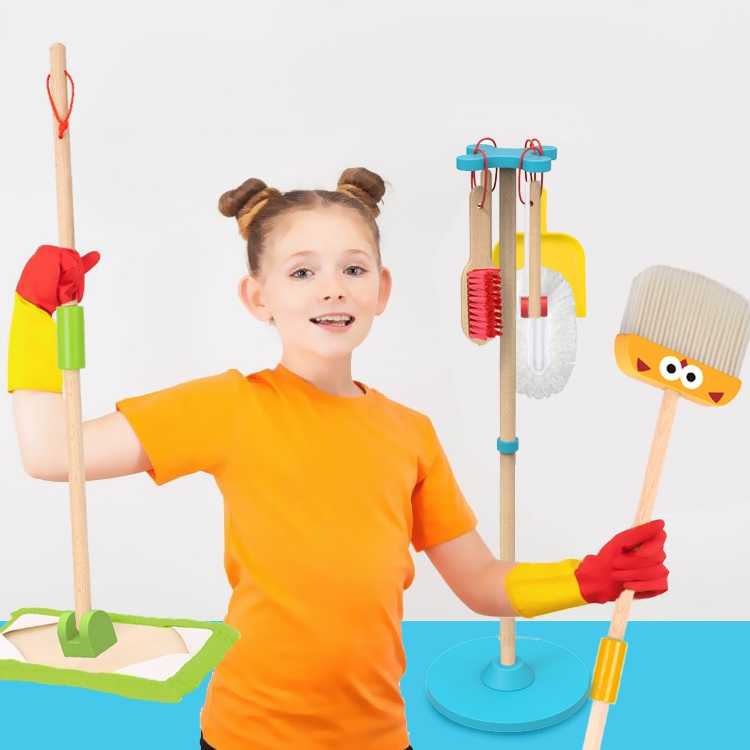 Tooky Toys Tooky Toy Vaikų Siurbiamos Priemonės Rinkinys 6 vnt.