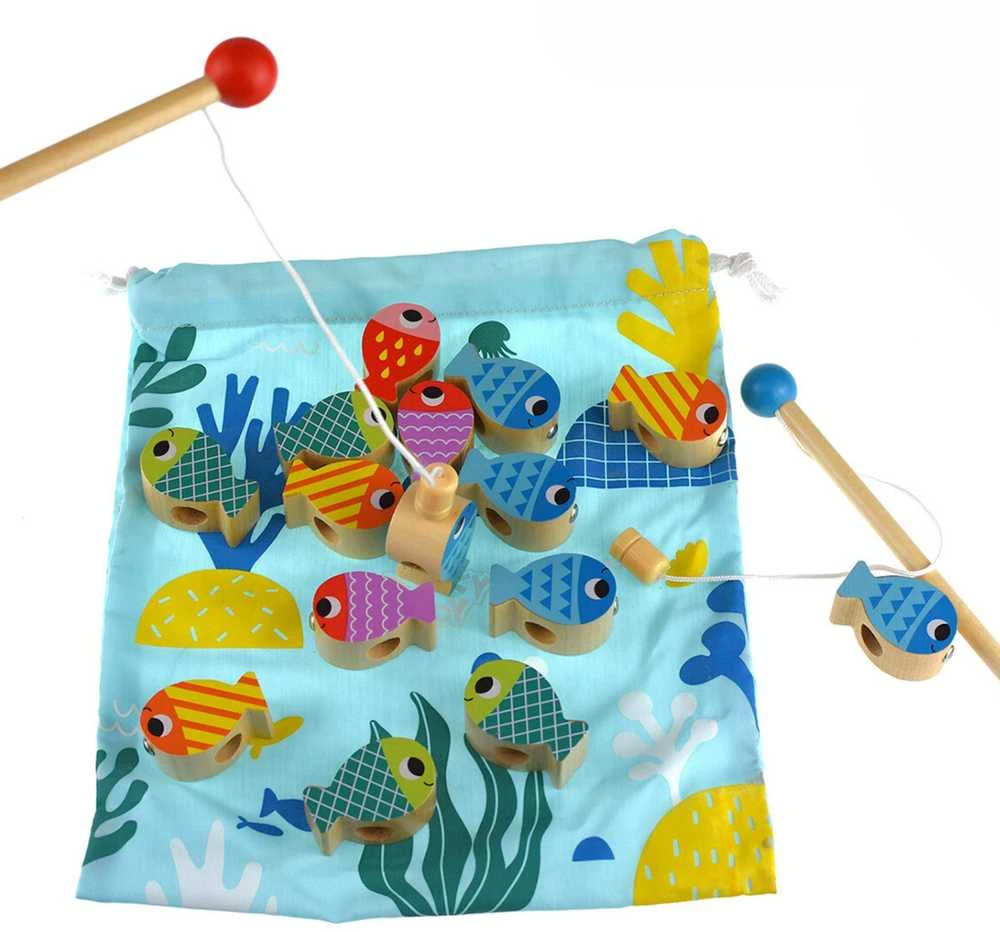 Tooky Toys TOOKY TOY Medieninė Žaidimų Rinkinys Banginys ir Žuvytės 4 Viename